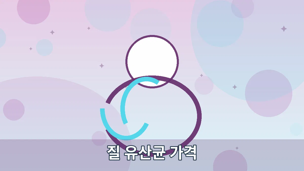 질 유산균 가격 안내 이미지 4